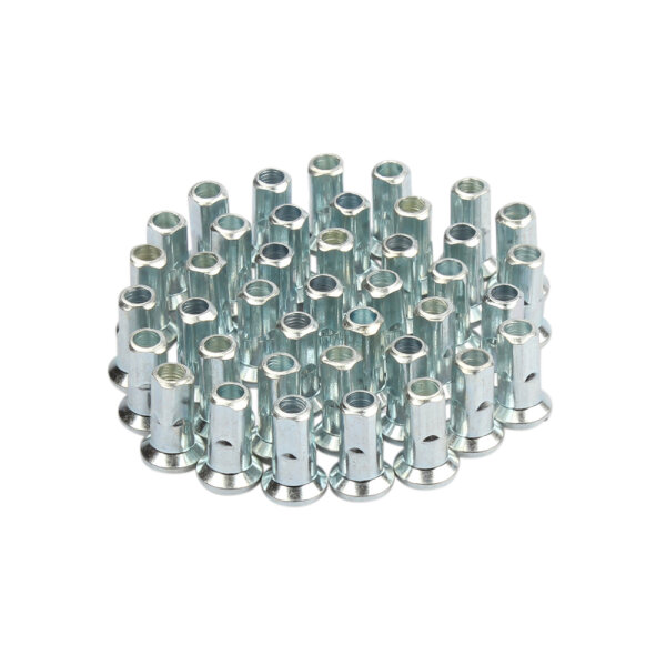 Spoke nipple set blank zinc 3.5 mm