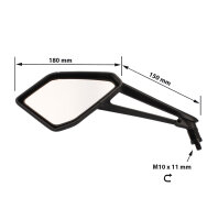 Mirror Left for Kawasaki Z 1000 F,G 2014-2016