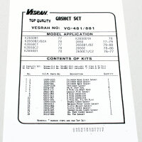 Motor Dichtsatz Dichtungssatz komplett für Kawasaki Z 650 /SR B/KZ650C/D/F 77-82