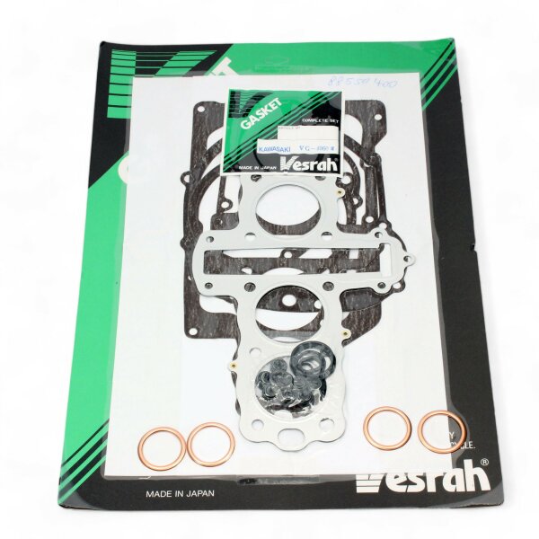 Engine gasket set complete for Kawasaki ZR 550 B Zephyr (ZR550B) 93-99