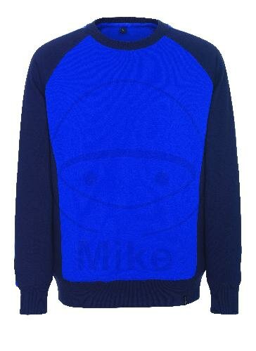 SWEAT-SHIRT MASCOT GR.XS KORNBL/SW-BL