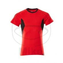 T-SHIRT HERREN GR.L RT/SW