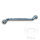 HAZET double ring wrench 10 x 11 cranked