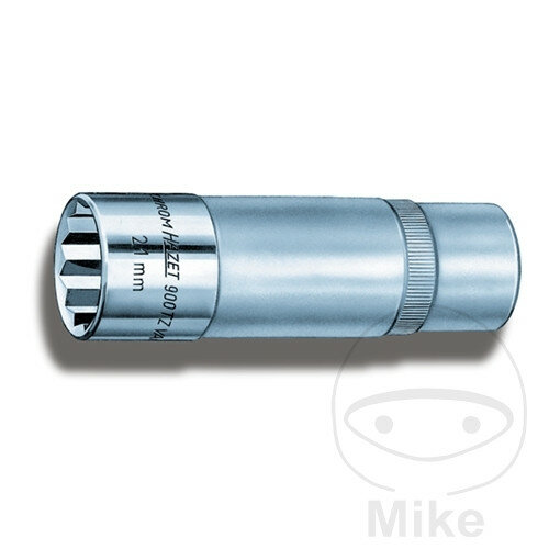 Chiave a bussola HAZET a 12 prese 15 mm drive 1/2" lunghezza 85 mm