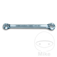 HAZET Double ended ring wrench E10 x E12 TORX straight