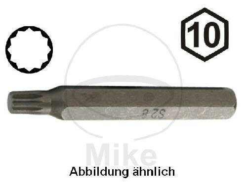 BIT VIELZAHN M6 10MM 6KT LAENGE 75MM