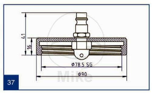 Coperchio di connessione Stierius® n. 37 ATE 03.9302-0736.2