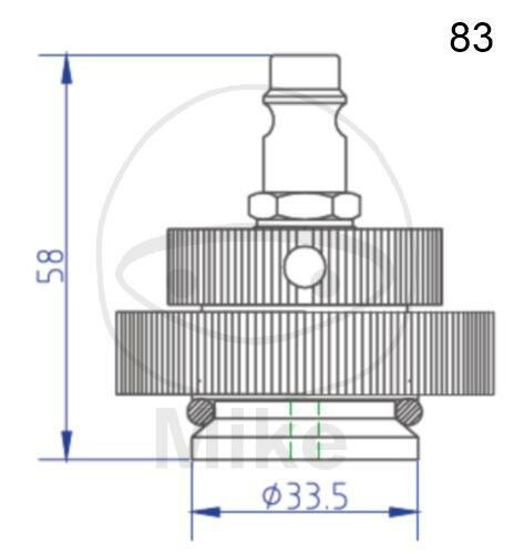 Stierius® Anschlussdeckel Nr. 83 ATE 03.9302-0939.2