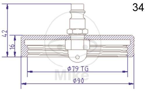 Couvercle de raccordement Stierius® n° 34 ATE 03.9302-0928.2