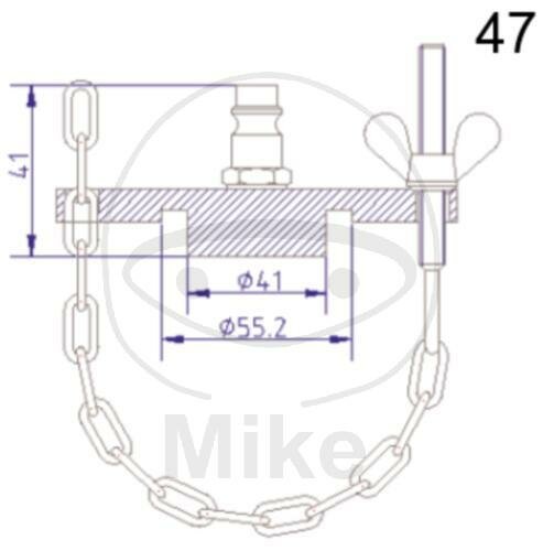 Stierius® connection cover no. 47 ATE 03.9302-0767.2