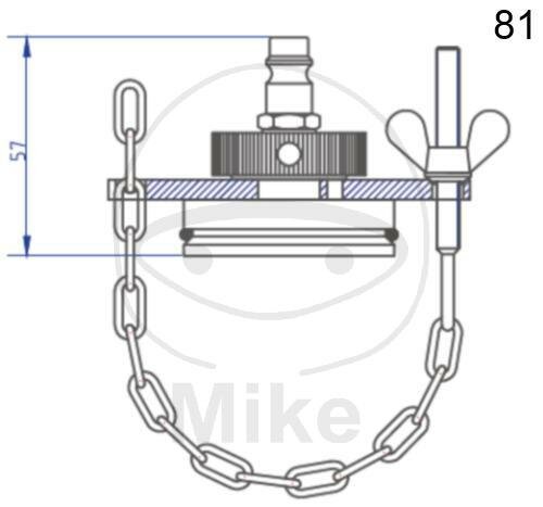 Stierius® Anschlussdeckel Nr. 81 ATE 03.9302-0918.2