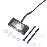 License Plate Light LED mini black 18x44x12 mm