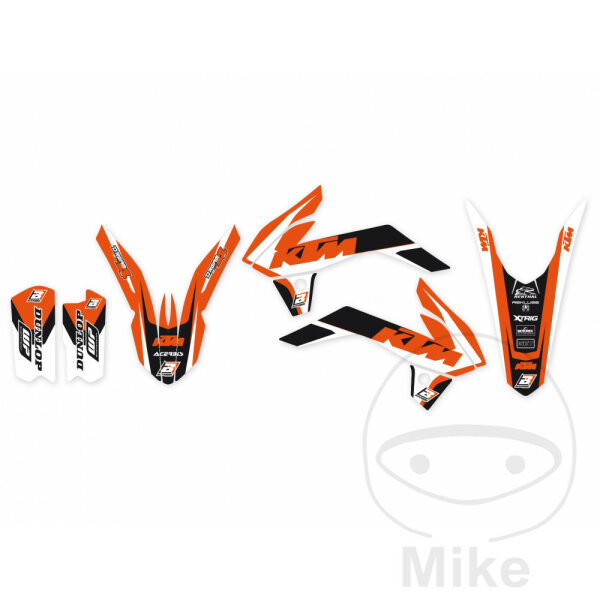 Set de pegatinas BBR Dream 4 para KTM SX 85 125 150 250  # 2013-2017