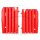 Juego de protección de las aletas del radiador rojo 04 para Honda CRF 450 R # 2009-2012