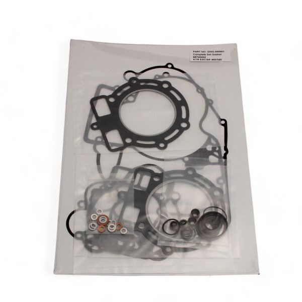 Engine gasket set complete for KTM EXC 400 450 00-07 SX 400 00-02