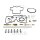 Carburetor repair kit for Yamaha WR 450 F # 2003