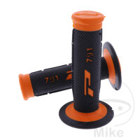 Grip Rubber Set PROGRIP 791 Cross orange/black 22/25 mm...