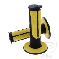 Grip Rubber Set PROGRIP 798 Cross black/yellow 22/25 mm...