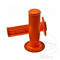 Grip Rubber Set PROGRIP 794 Single Density MX Grip orange...