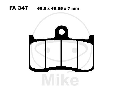 EBC Pastillas de Freno GPFAX Formula Race Sinterizadas GPFAX347HH