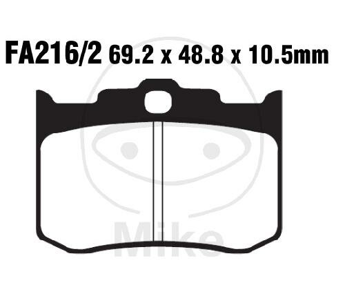 EBC brake pads standard FA216/2