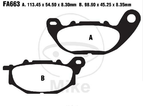 EBC Pastillas de Freno GPFAX Formula Race Sinterizadas GPFAX663HH