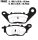 EBC Brake pads standard FA662