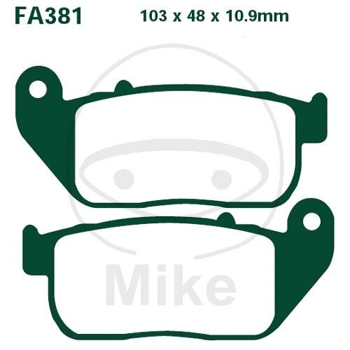 EBC Brake pads standard FA381