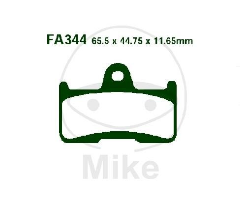 EBC Brake pad set Sinter R Off-Road FA344R