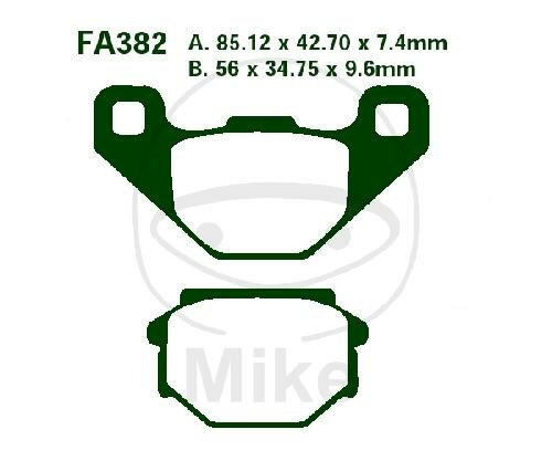 EBC Bremsklötze Standard FA382