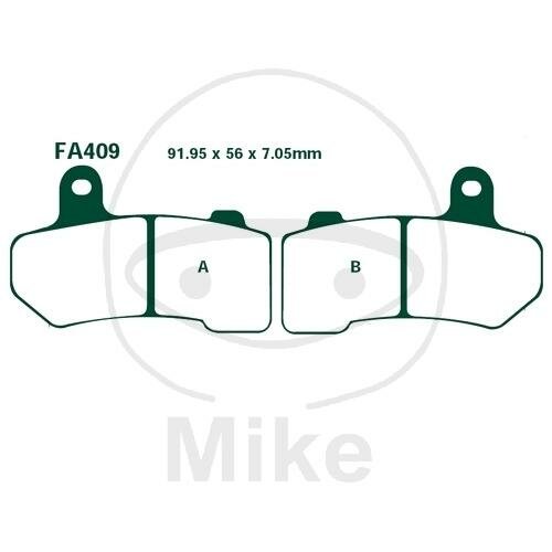 EBC Brake pads standard FA409