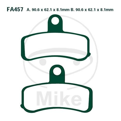 EBC Brake pad set Sinter HH FA457HH