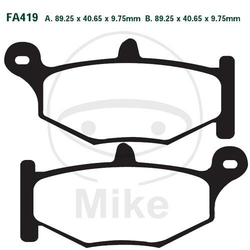 EBC Brake pads standard FA419