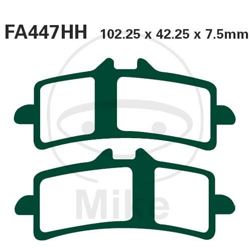 EBC Brake pad set Sinter HH FA447HH