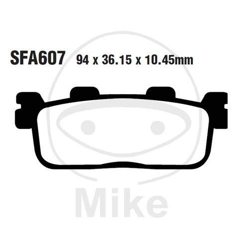 EBC SFA HH Scooter Sintered Brake Pads SFA607HH