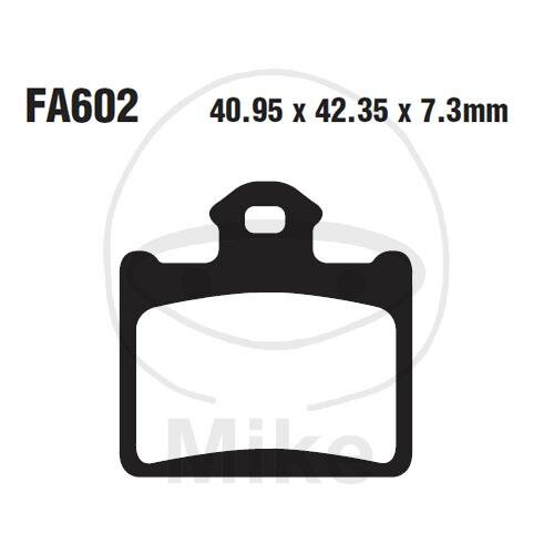 EBC Brake pads Standard FA602TT