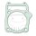 Cylinder base gasket for Suzuki DR GN GS 400 # 1977-1982