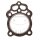 Cylinder head gasket for Moto Guzzi V50 500 I II PB500 # 1977-1980