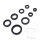 Oil seal set ATH for Honda CRM 125 R 1990-1996 # NSR 125 R 1997-2003