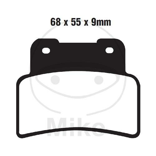 EBC Scooter brake pad set organic SFA432