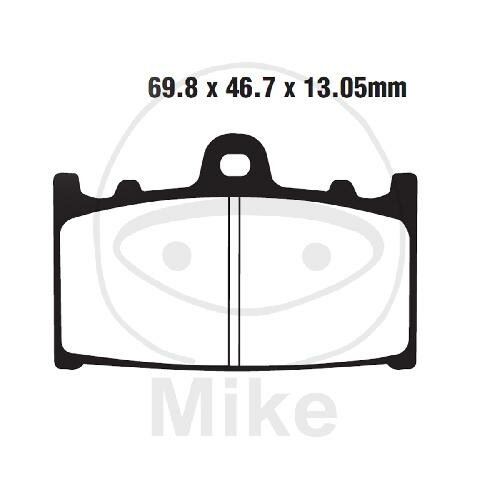 Pastiglie freno standard EBC in metallo semi-sinterizzato (serie V) FA366V