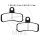 EBC Standard Semi Sintered Metal Brake Pads (V Series) FA457V