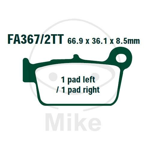 EBC Brake pads standard FA367/2TT