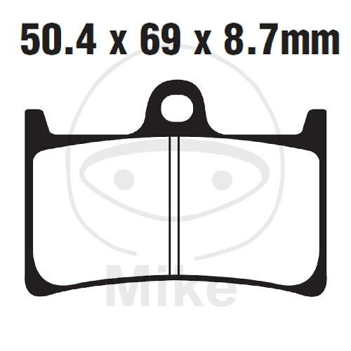 EBC SFA HH Scooter Sintered Brake Pads SFA252HH