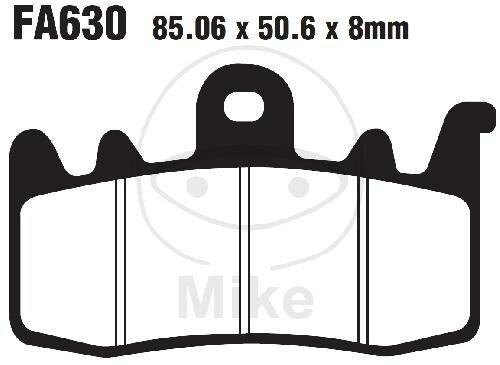 Pastiglie freno EBC GPFAX Formula Sintered Race GPFAX630HH