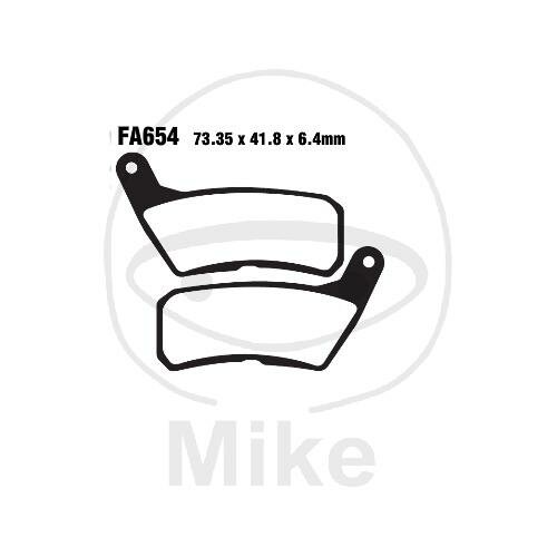 EBC Brake pads standard FA654