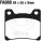 EBC Extreme Pro Brake Pad Set Sinter EPFA EPFA088HH