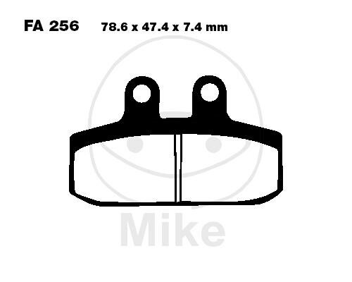 EBC brake pads standard FA256