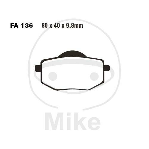 EBC brake pads standard FA136