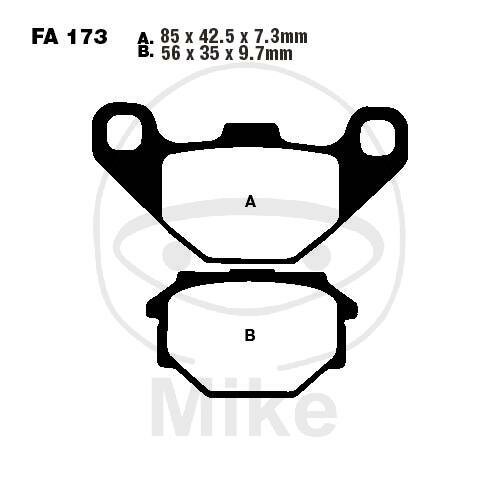 EBC Brake pads Standard FA173